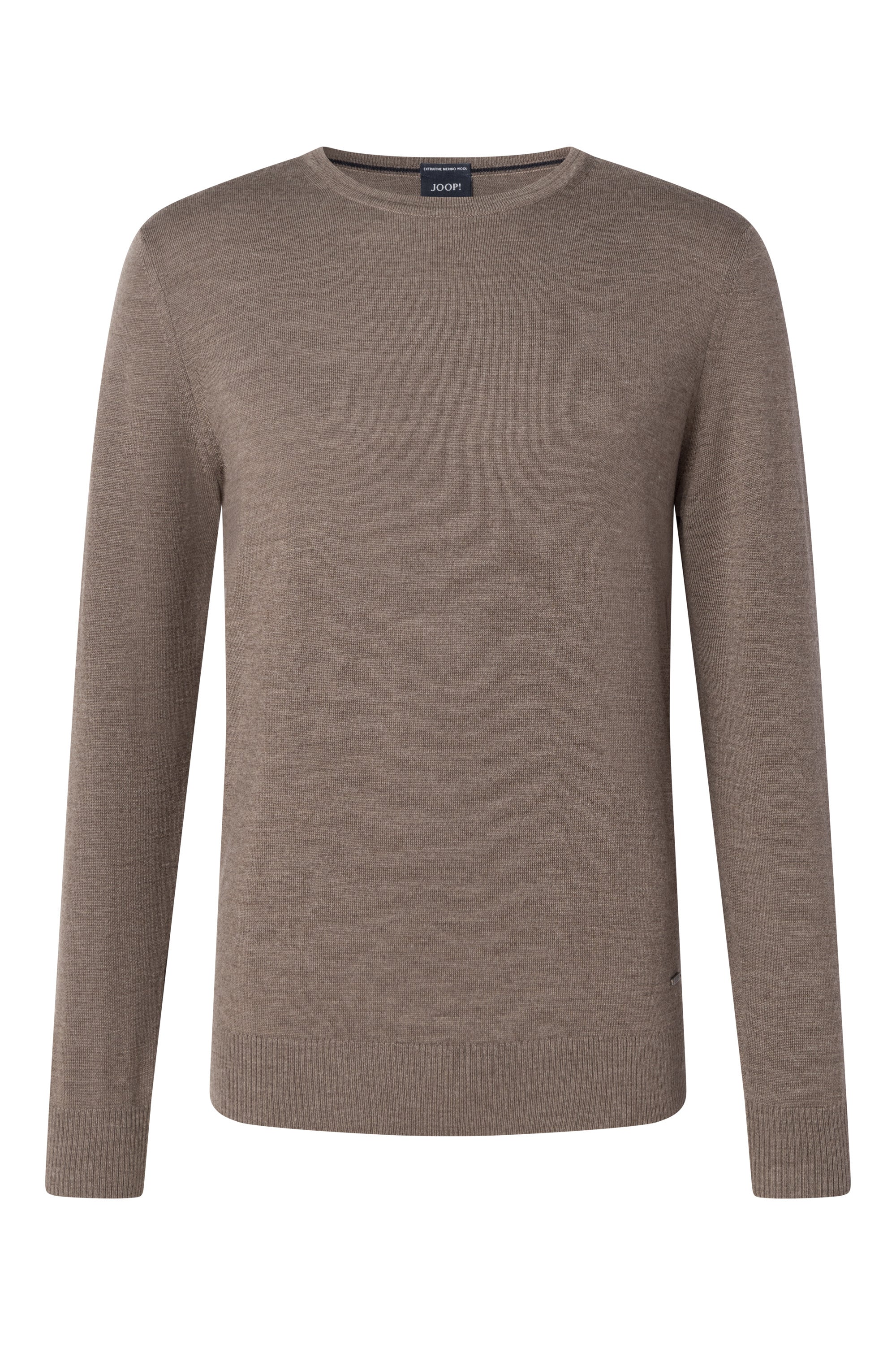 Strickpullover DENNY aus Schurwolle - 219 - Braun