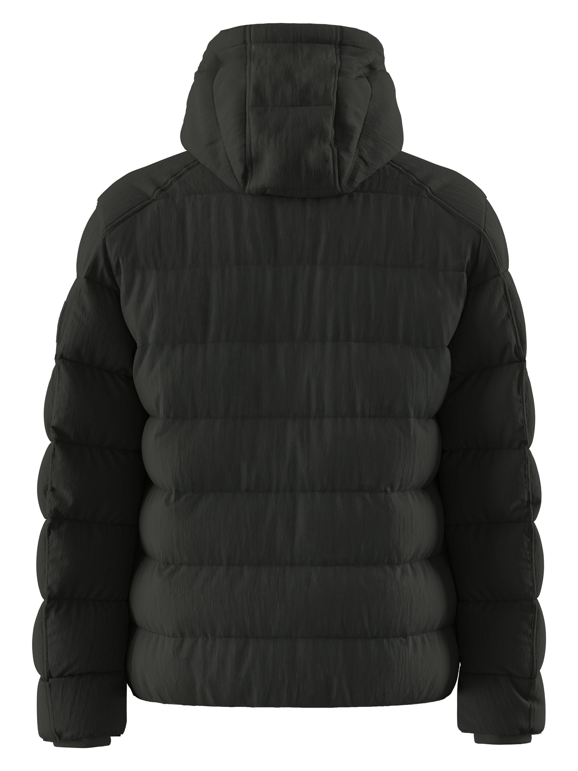 Steppjacke JOSHAS mit abnehmbarer Kapuze - 303-Dark Green - Grün