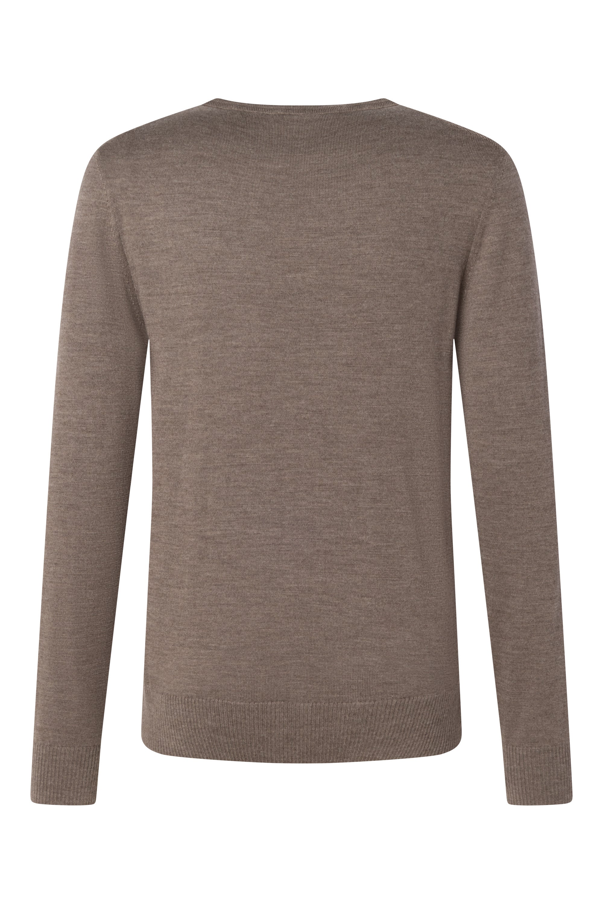 Strickpullover DENNY aus Schurwolle - 219 - Braun