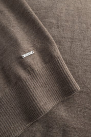 Strickpullover DENNY aus Schurwolle - 219 - Braun