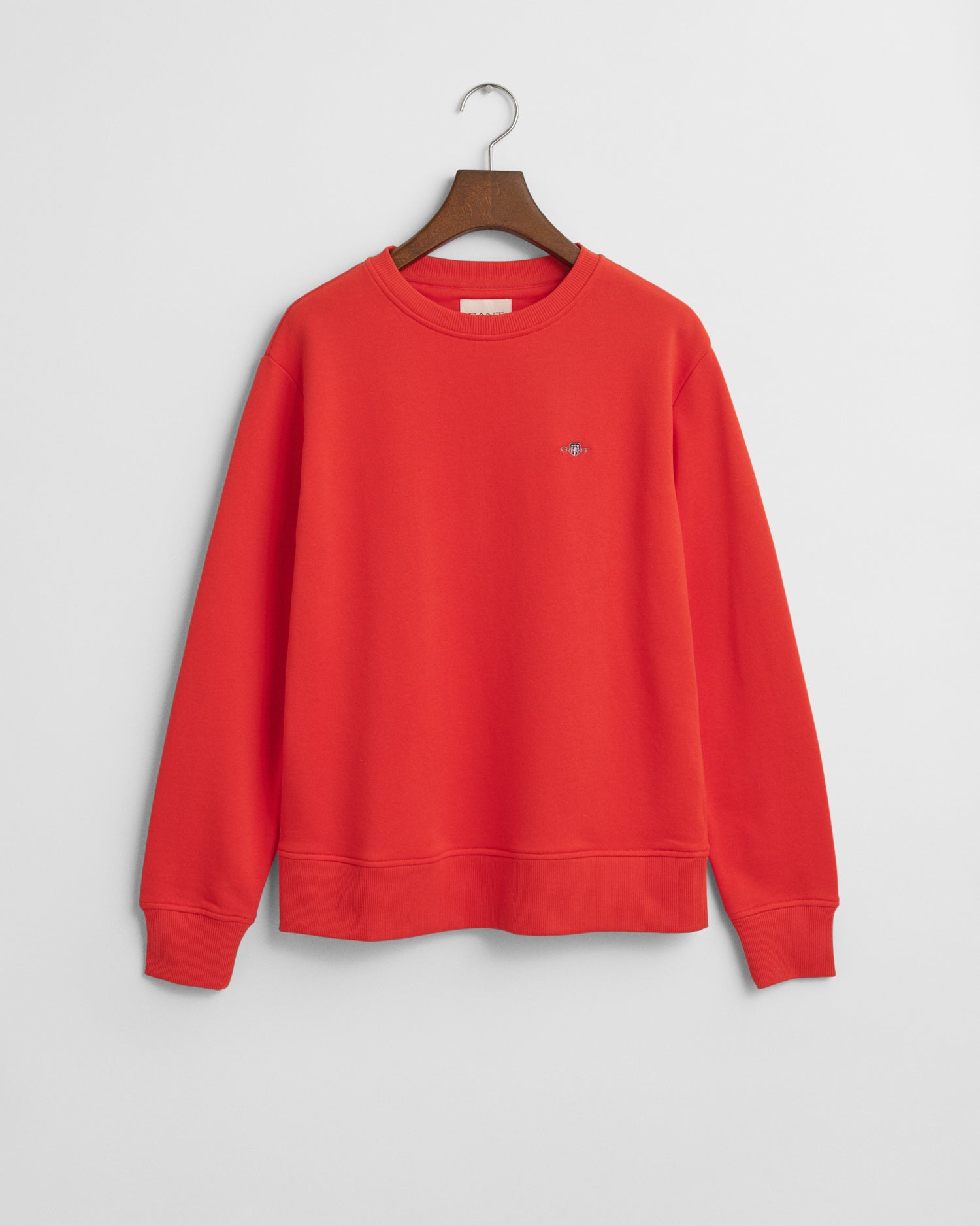 Sweatshirt aus Baumwolle - 651-ORANGE RED - Orange