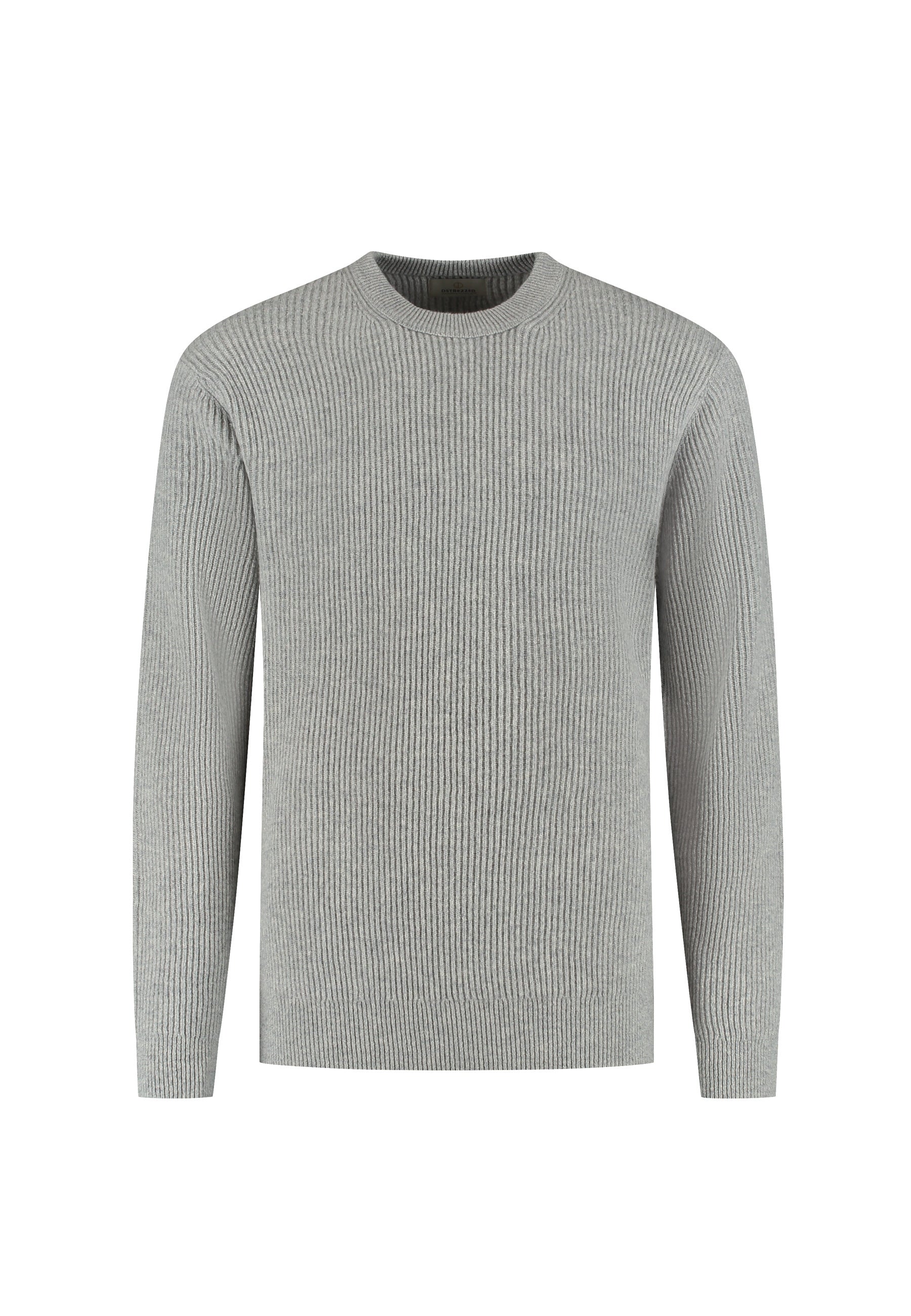 Strickpullover aus Wolle - 810-Lt. Grey - Grau