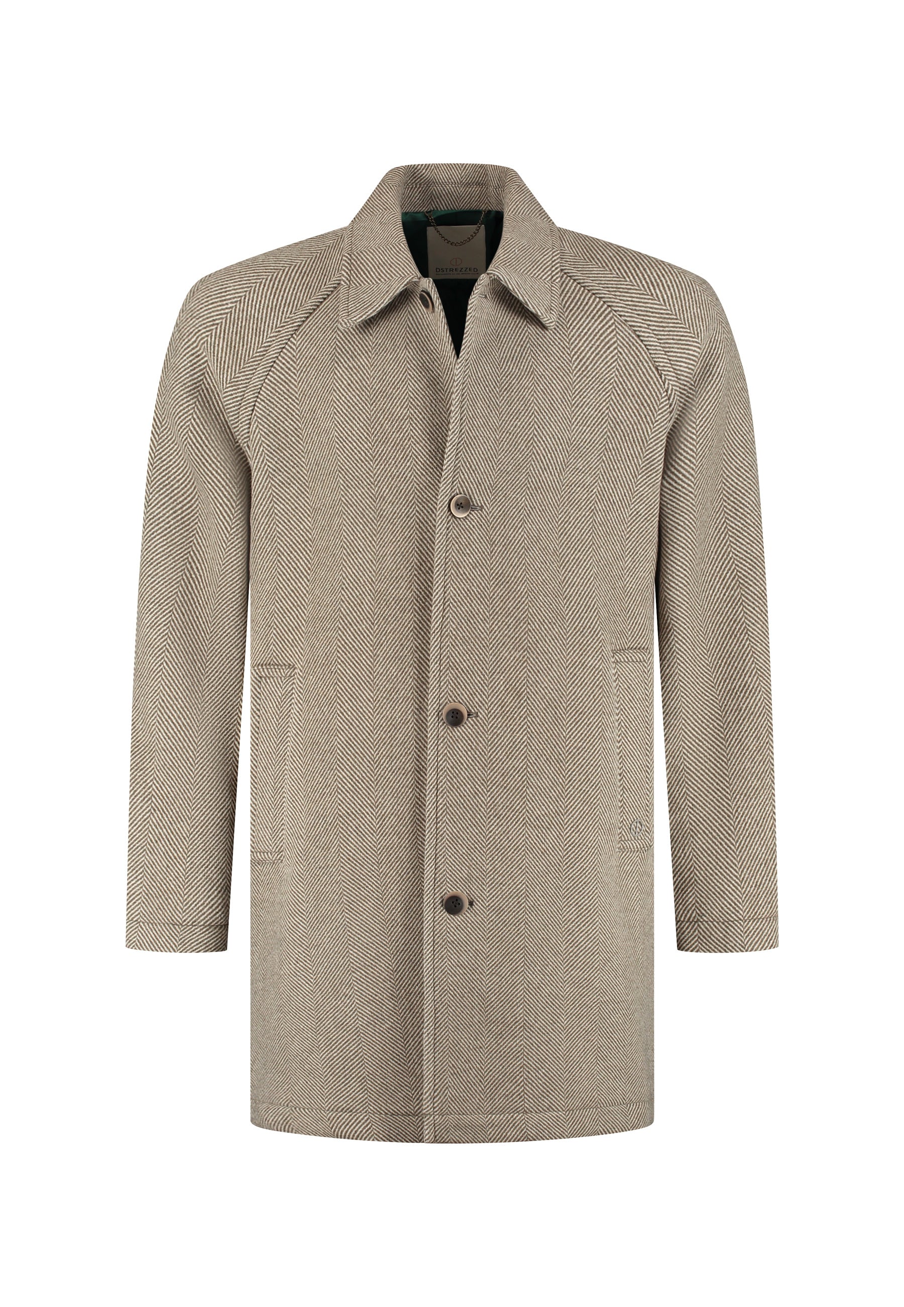 Mantel aus Wollmix - 276-Vintage Khaki - Khaki