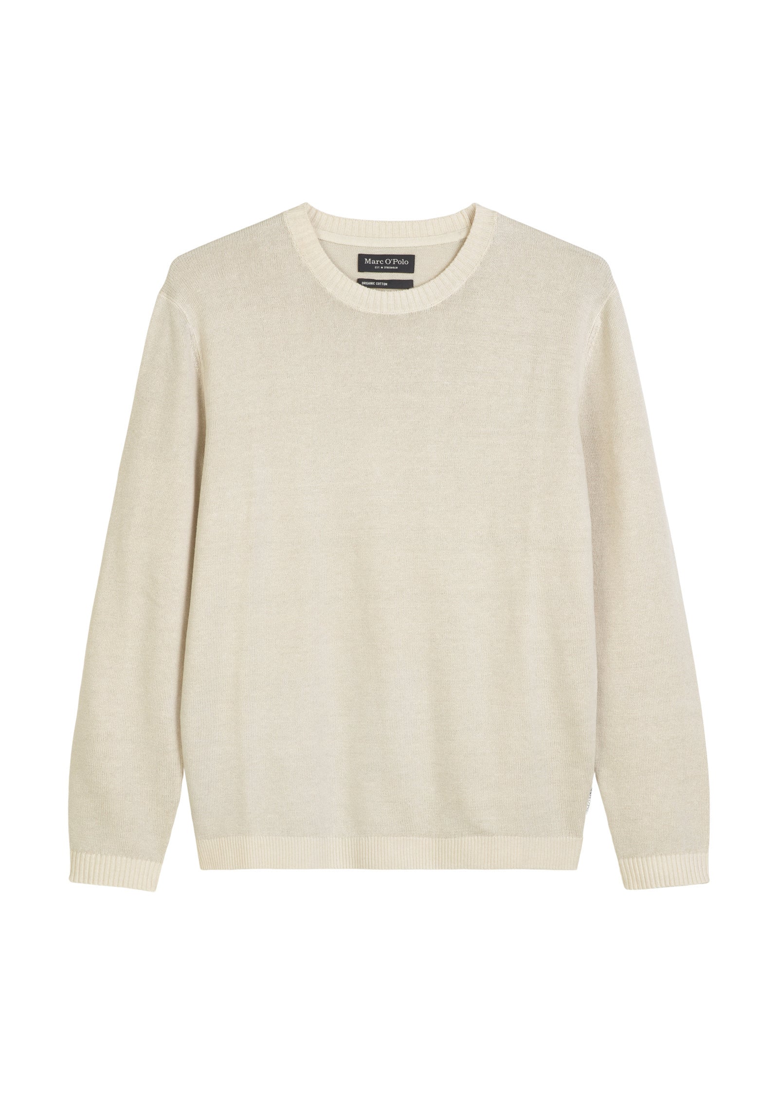 Strickpullover aus Leinenmix - 707-gray silk - Beige