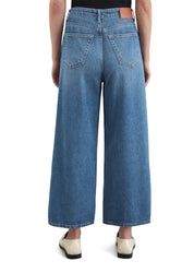 Jeans Wide Leg - 044-Authentic mid blue wash - Blau