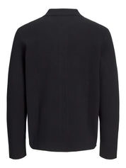 Strickjacke aus Baumwollmix - Black - Schwarz