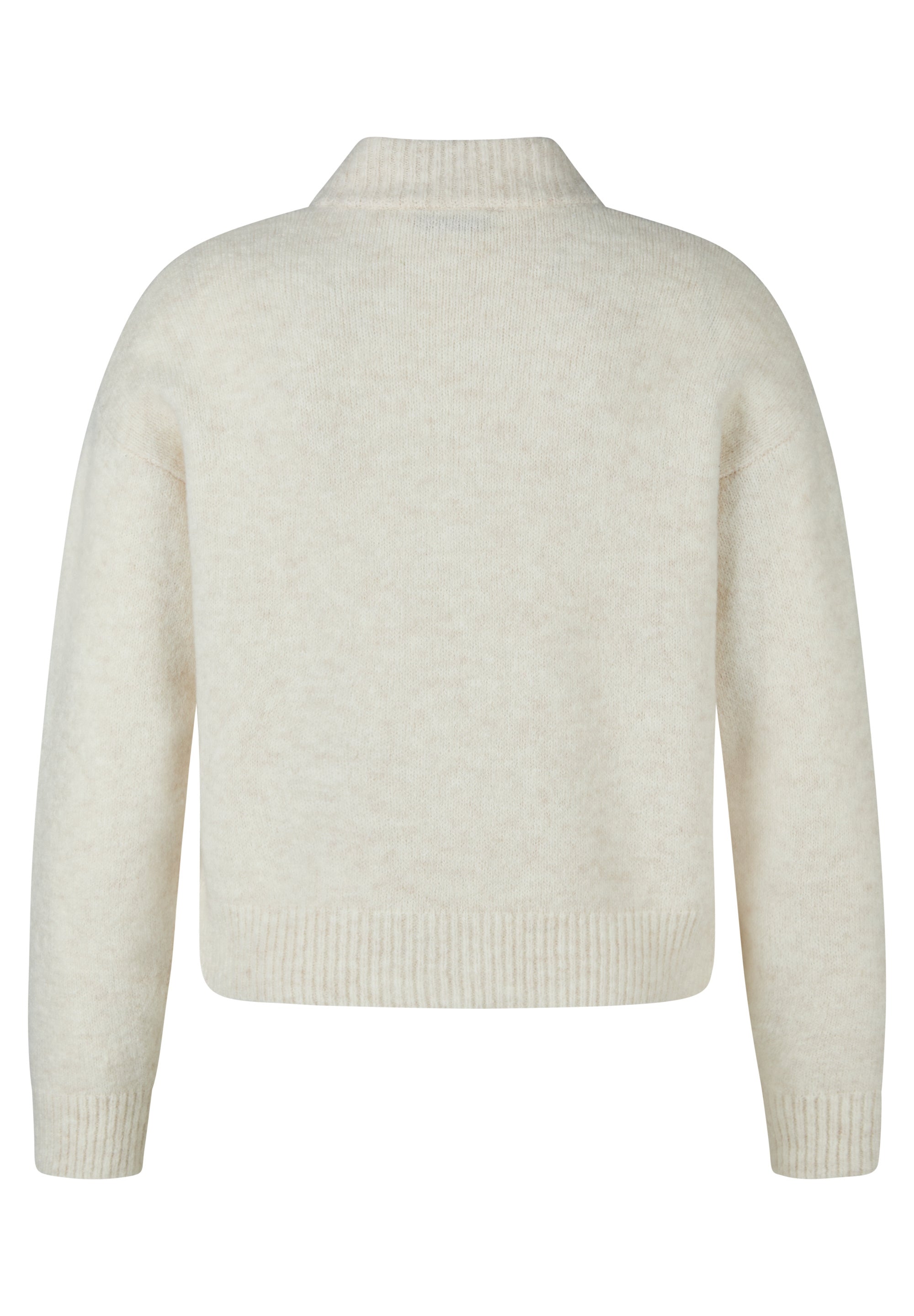 Cardigan aus Woll-Mix - 5608-Elfenbein - Creme