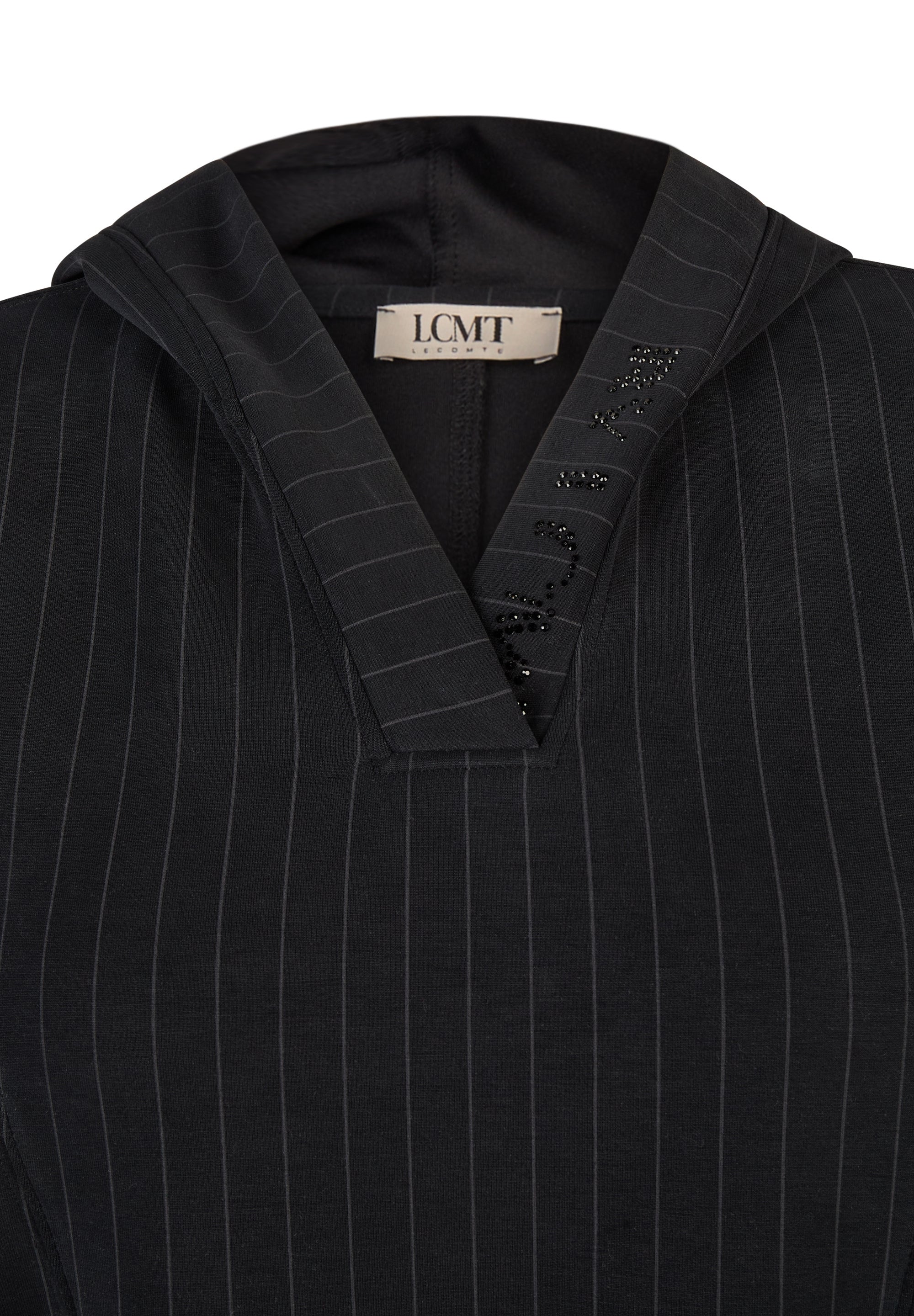 Kapuzenpullover - 5099-Schwarz - Blau