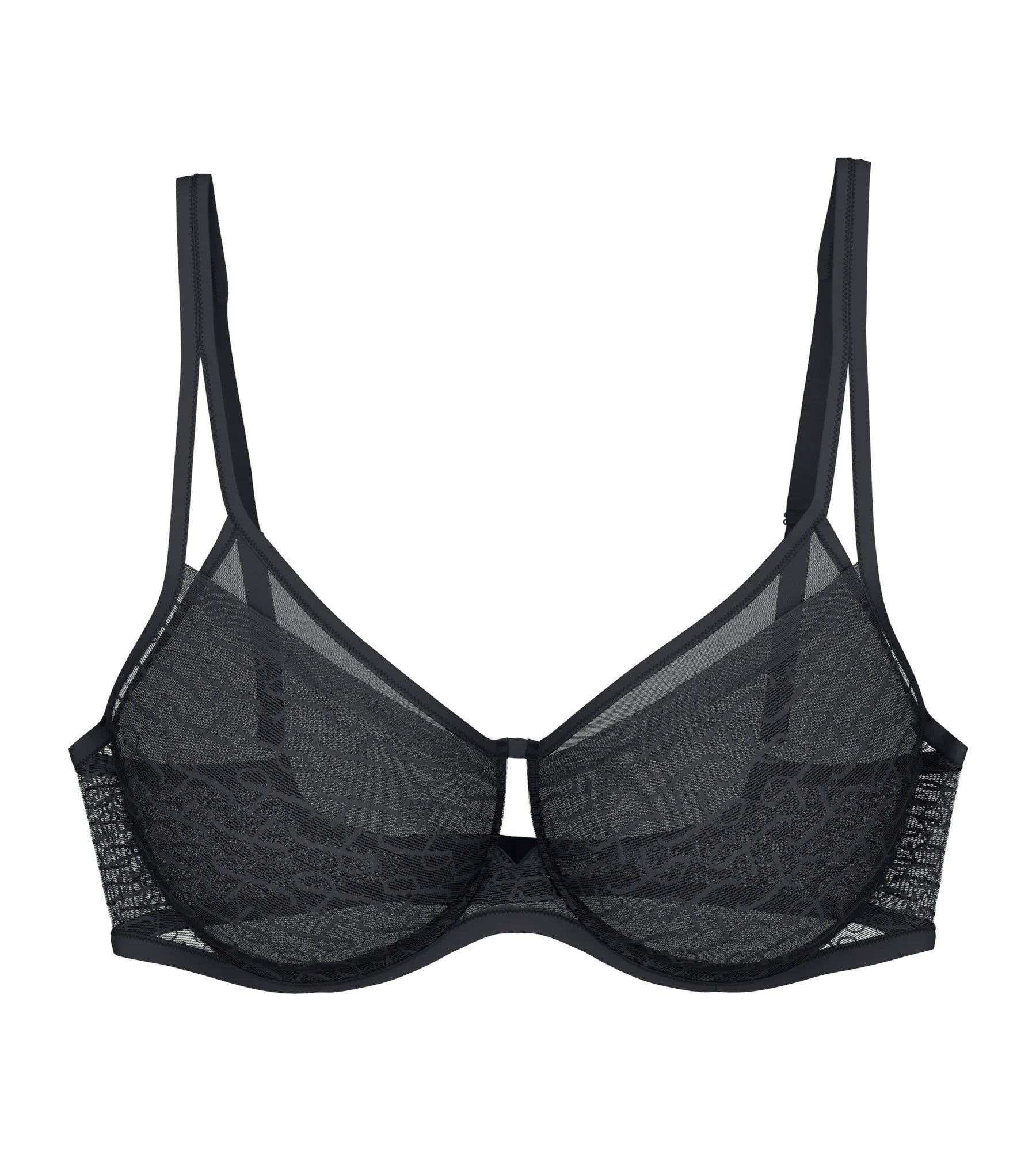 Bügel-BH SIGNATURE SHEER - 0004 BLACK - Schwarz