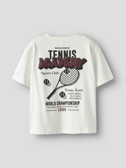 T-Shirt aus Bio-Baumwolle - Cloud Dancer - Weiß