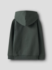 Sweathoodie aus Baumwolle - Urban Chic - Grün