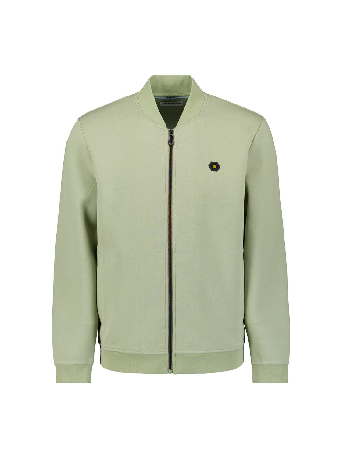 Sweatshirtjacke - 197-Light Moss - Grün