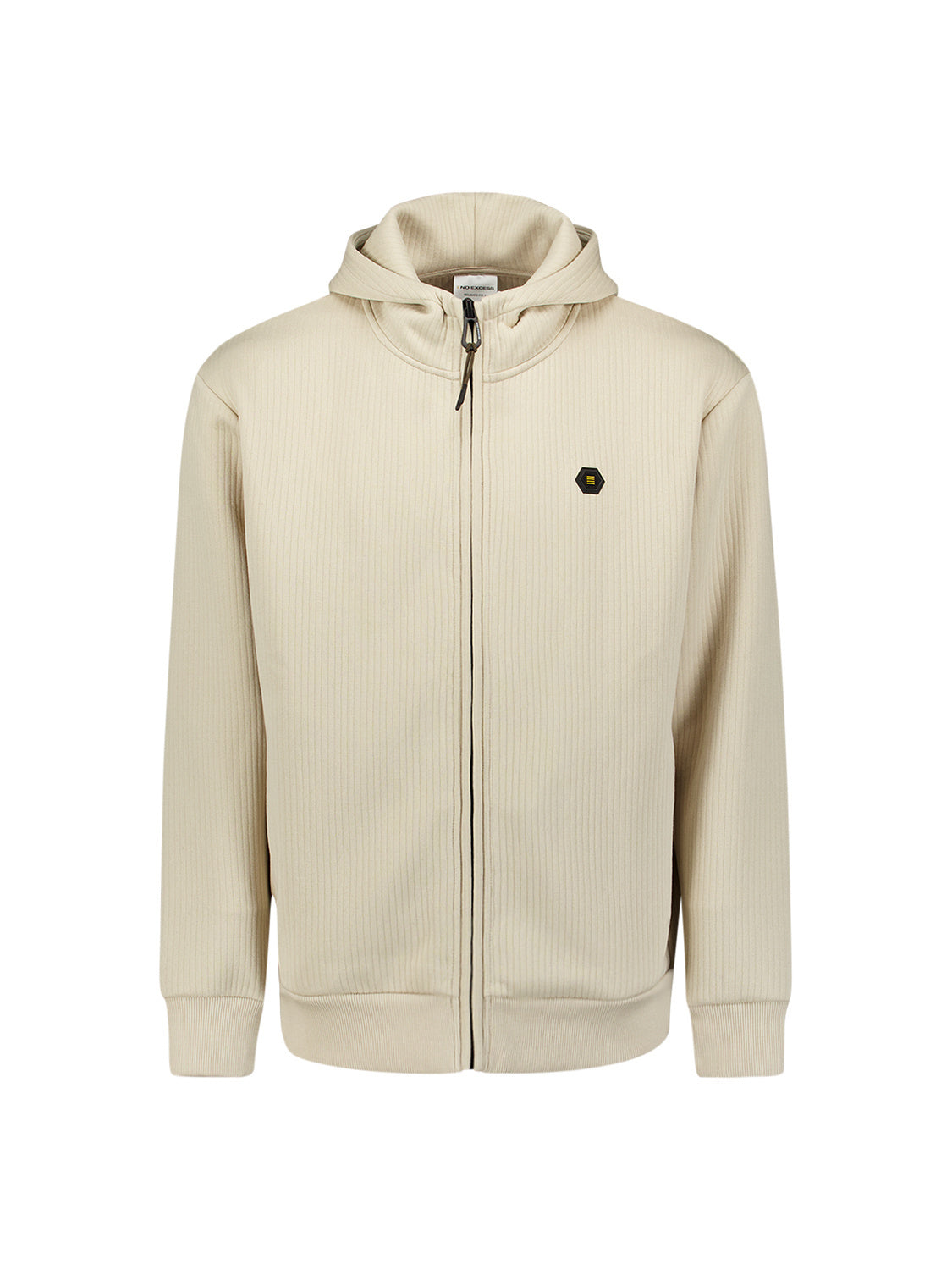 Sweatshirtjacke mit Kapuze - 013-Kit - Creme