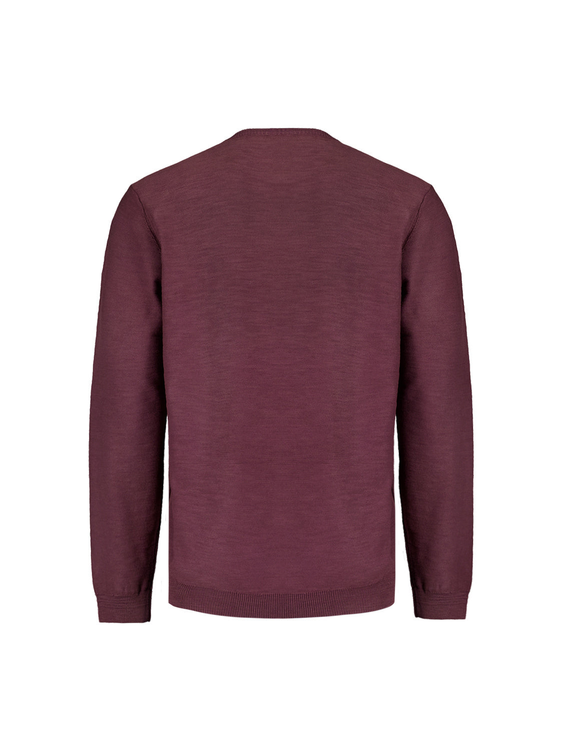 Pullover aus Baumwolle - 164-Dark Wine - Rot