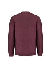 Pullover aus Baumwolle - 164-Dark Wine - Rot