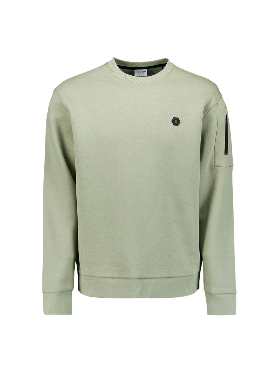 Sweatshirt - 197-Light Moss - Grün