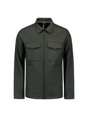 Overshirt mit aufgesetzten Taschen - 124-Dark Steel - Grau