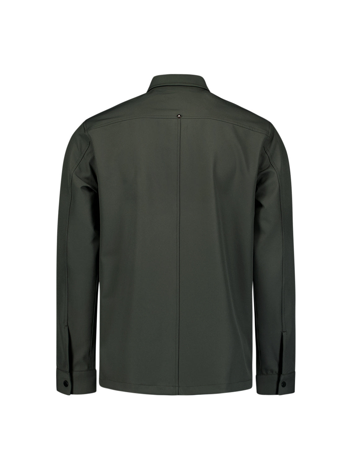 Overshirt mit aufgesetzten Taschen - 124-Dark Steel - Grau