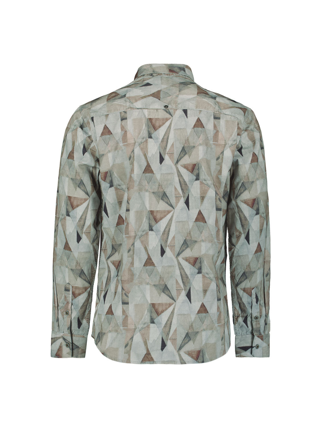 Hemd Regular Fit - 044-Taupe - Grün