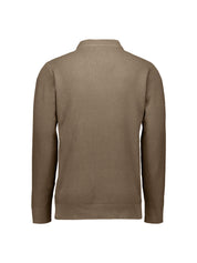 Strickpullover aus Baumwollmix - 044-Taupe - Braun