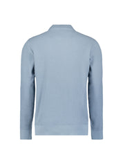 Strickpullover aus Baumwollmix - 138-Dusty Blue - Blau