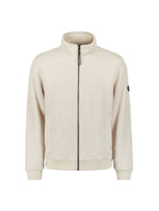 Sweatjacke Full Zip - 013-Kit - Creme