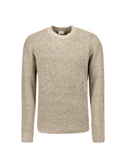 Strickpullover meliert - 015-Sand - Beige