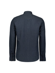 Jacquard Hemd Regula Fit - 078-Night - Blau