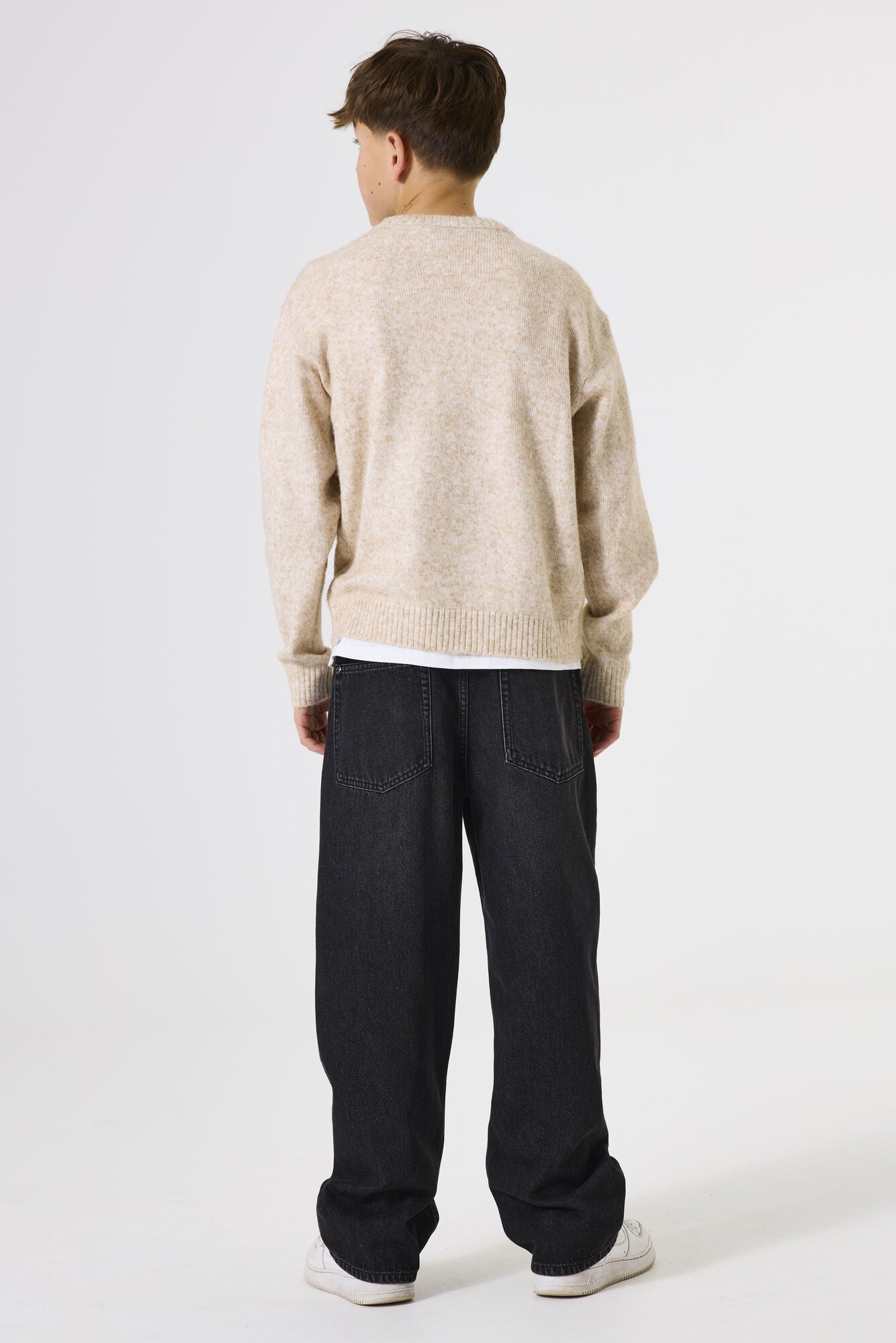 Strickpullover meliert - 8917-dune - Beige