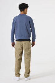 Sweatshirt aus Baumwollmix - 4708-jay blue - Blau