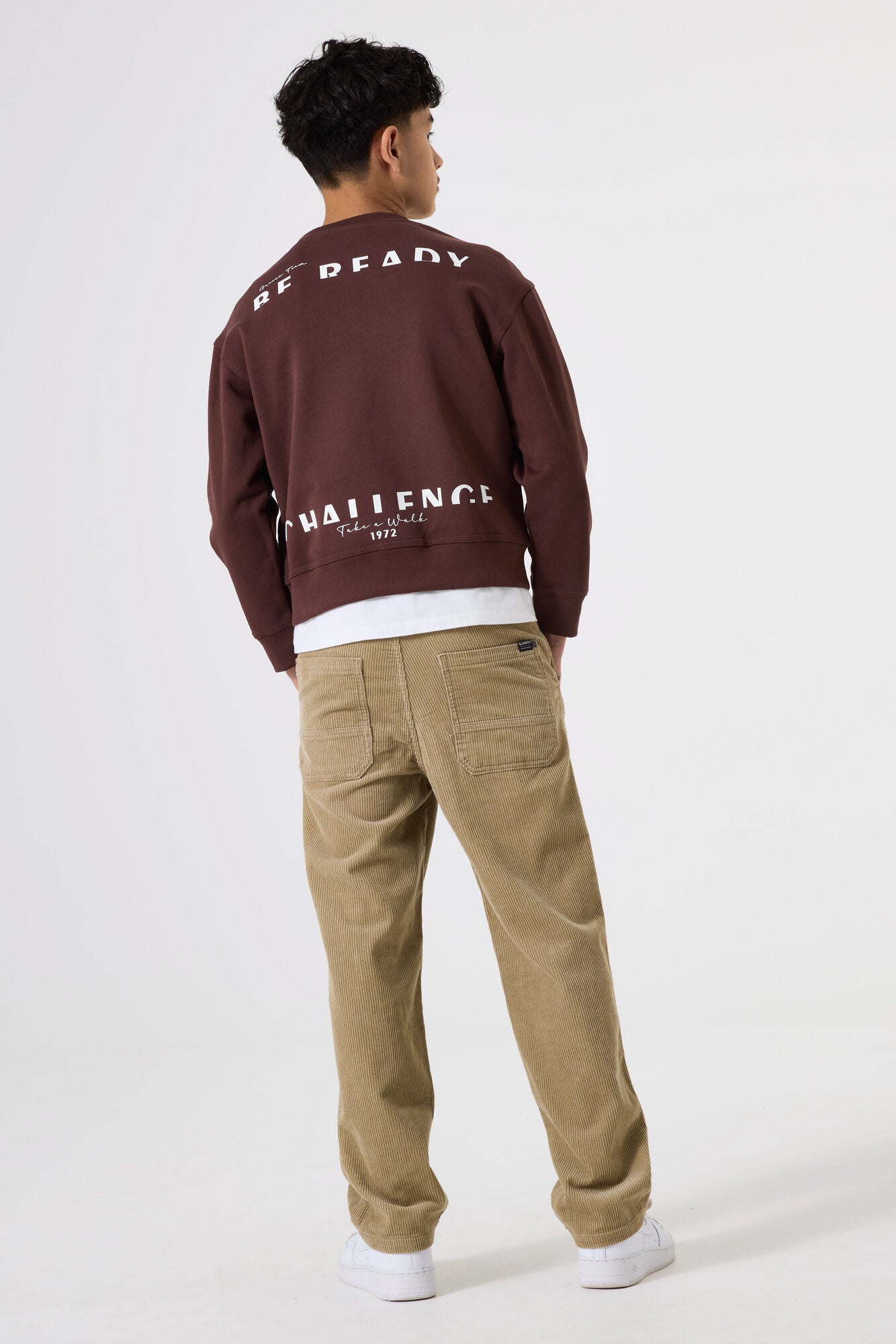 Sweatshirt aus Baumwolle - 4154-mahogany - Braun