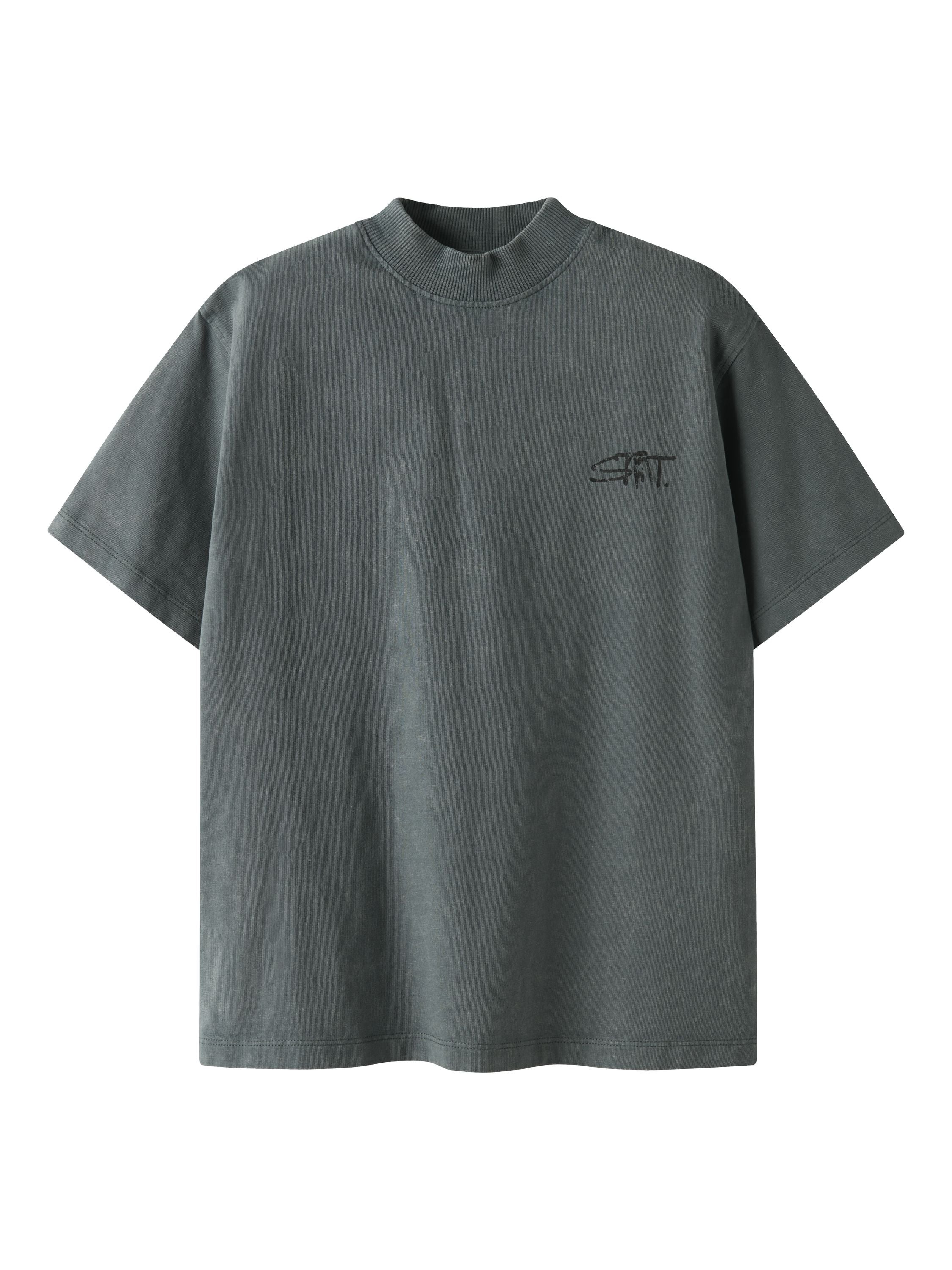 T-Shirt aus Bio-Baumwolle - Urban Chic - Grau