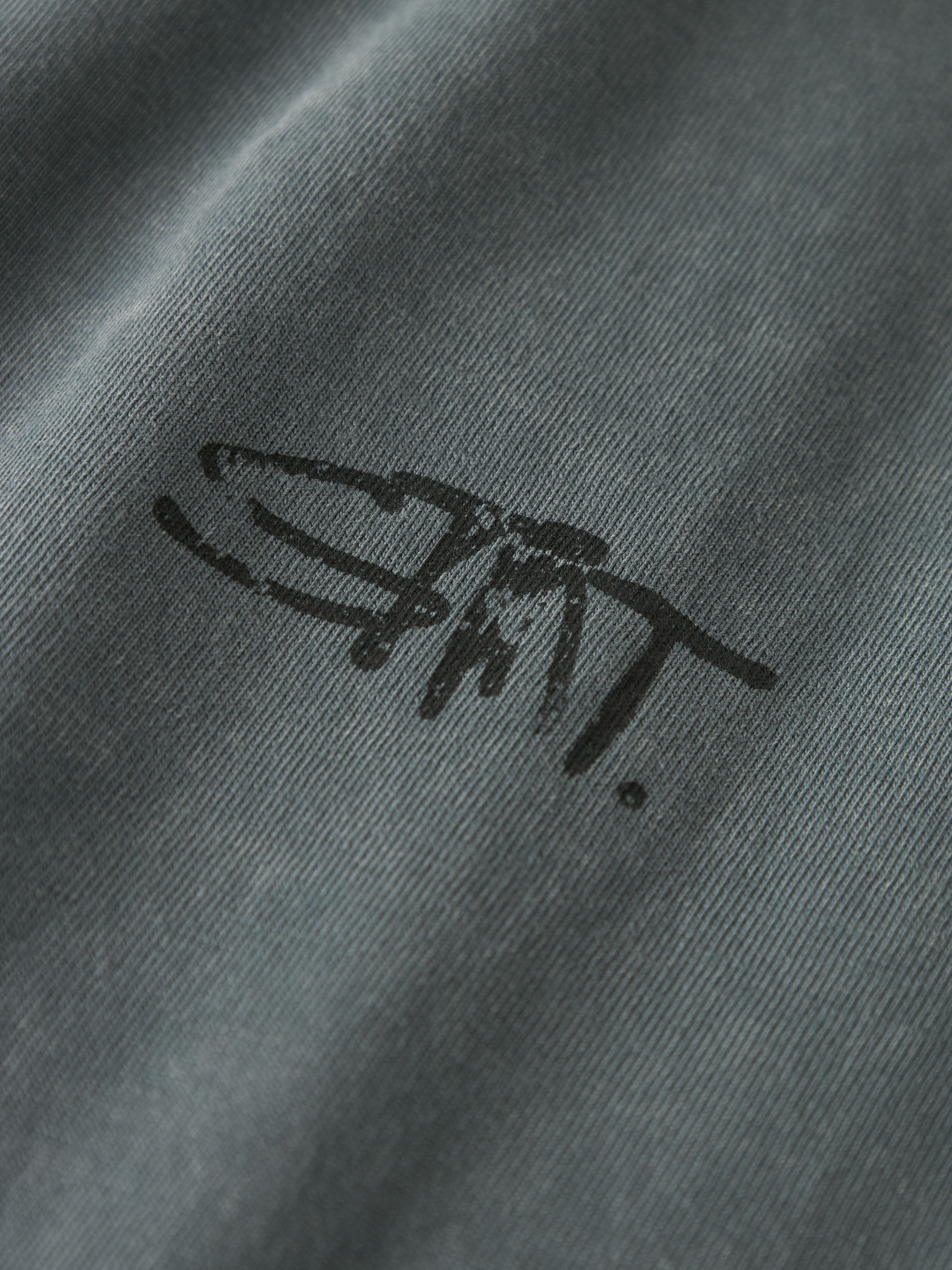 T-Shirt aus Bio-Baumwolle - Urban Chic - Grau