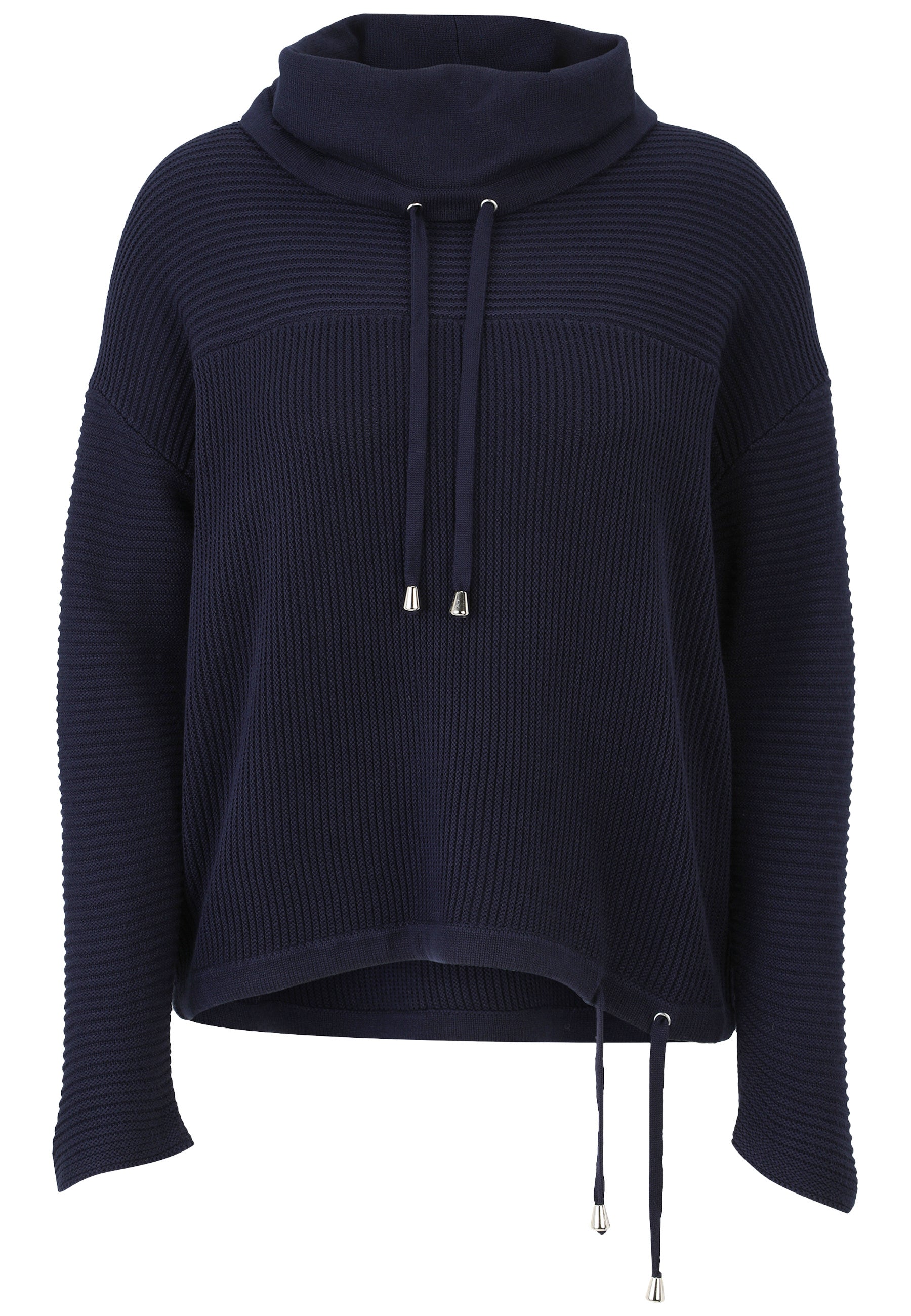 Sweatshirt aus Viskosemix - 51-Dunkelblau - Blau