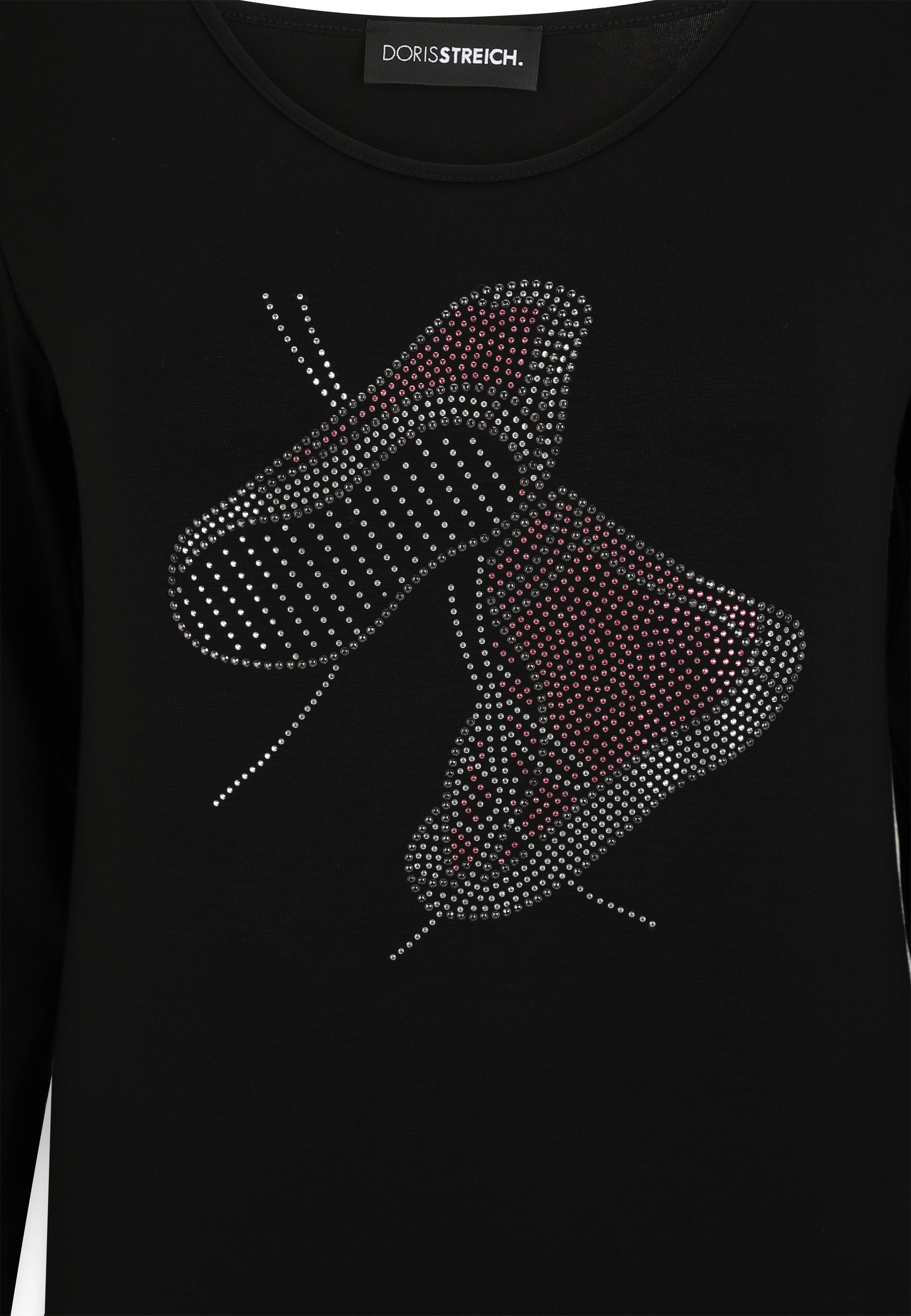 Sweatshirt aus Viskose - 99-Schwarz - Schwarz