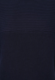 Sweatshirt aus Viskosemix - 51-Dunkelblau - Blau