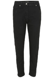 Jeans Slim Fit - 99-Schwarz - Schwarz