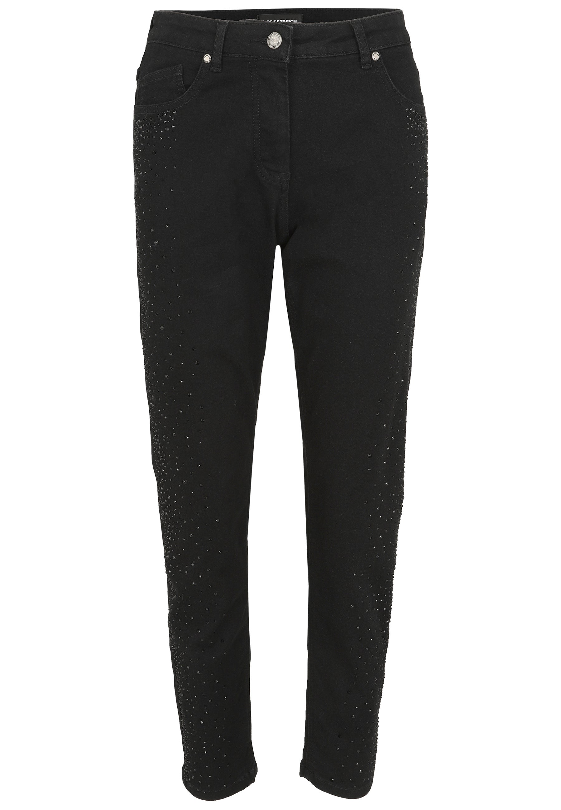 Jeans Slim Fit - 99-Schwarz - Schwarz