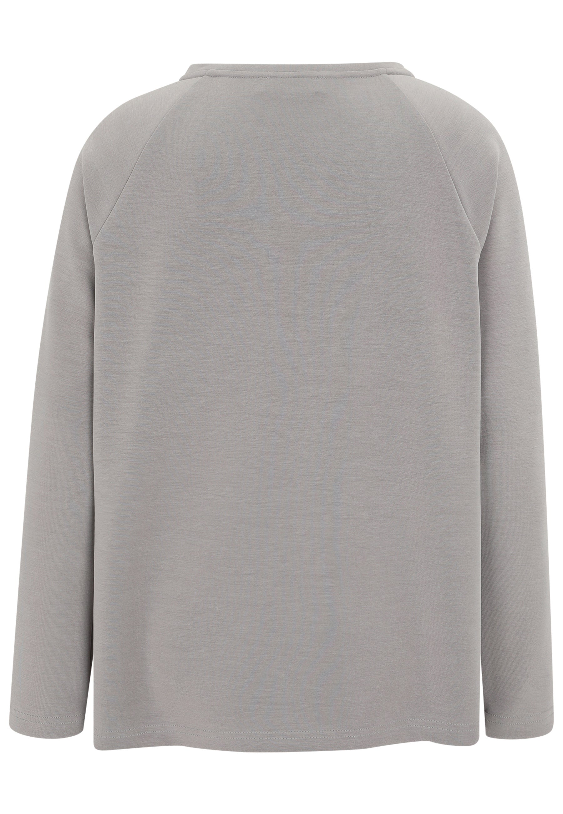 Sweatshirt aus Modal-Mix - 92-Stein - Grau