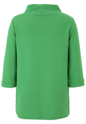 Sweatshirt aus Vikosemix - 74-Gras - Grün
