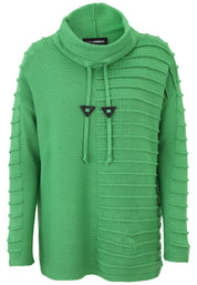 Sweatshirt aus Viskosemix - 74-Gras - Grün