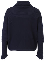 Sweatshirt aus Viskosemix - 51-Dunkelblau - Blau