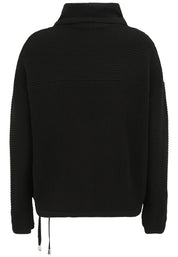 Sweatshirt aus Viskosemix - 99-Schwarz - Schwarz