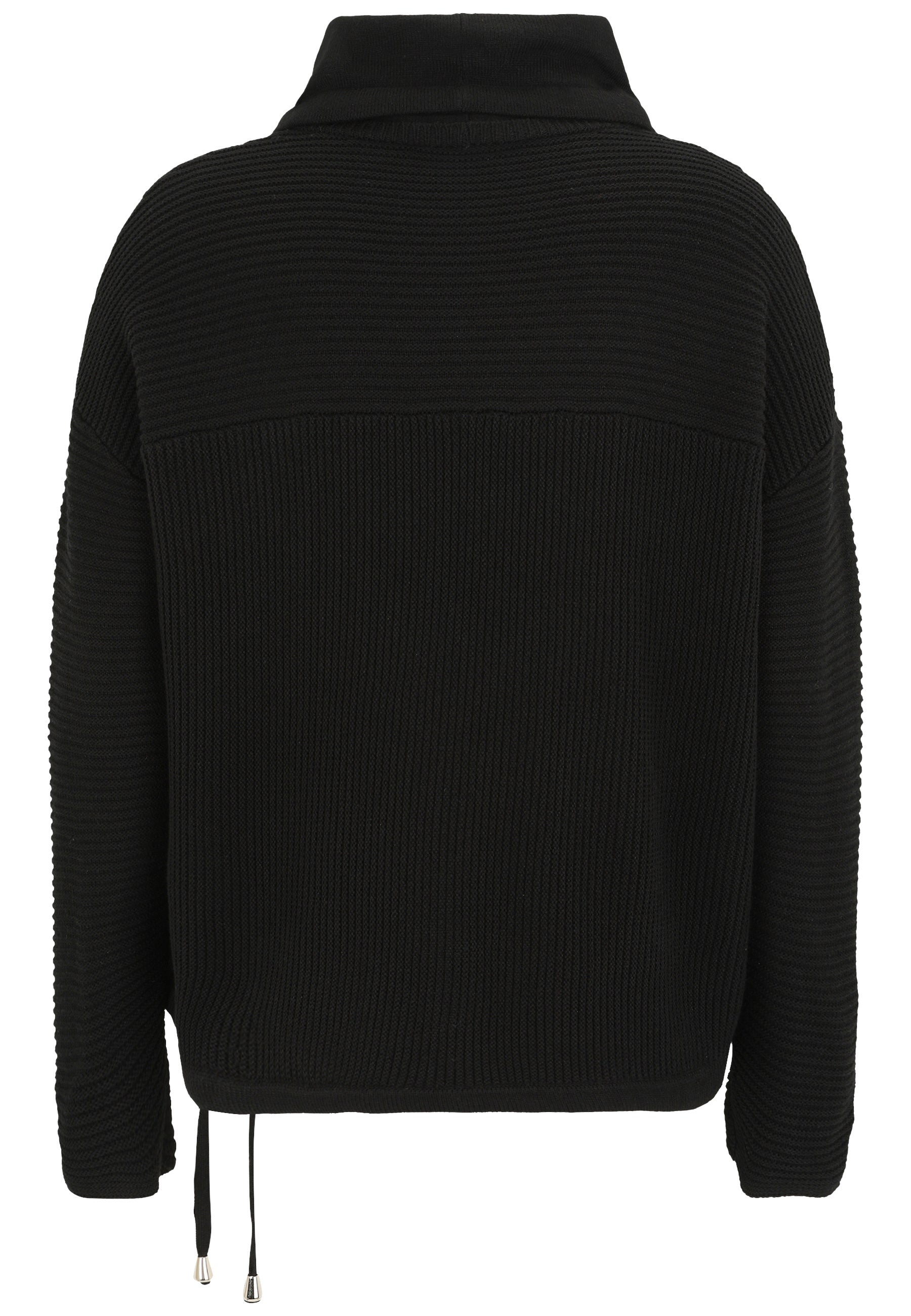 Sweatshirt aus Viskosemix - 99-Schwarz - Schwarz