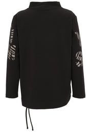 Sweatshirt aus Baumwollmix - 82-Bast - Beige