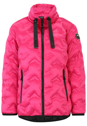 Steppjacke mit Stehkragen - 42-Pink - Pink