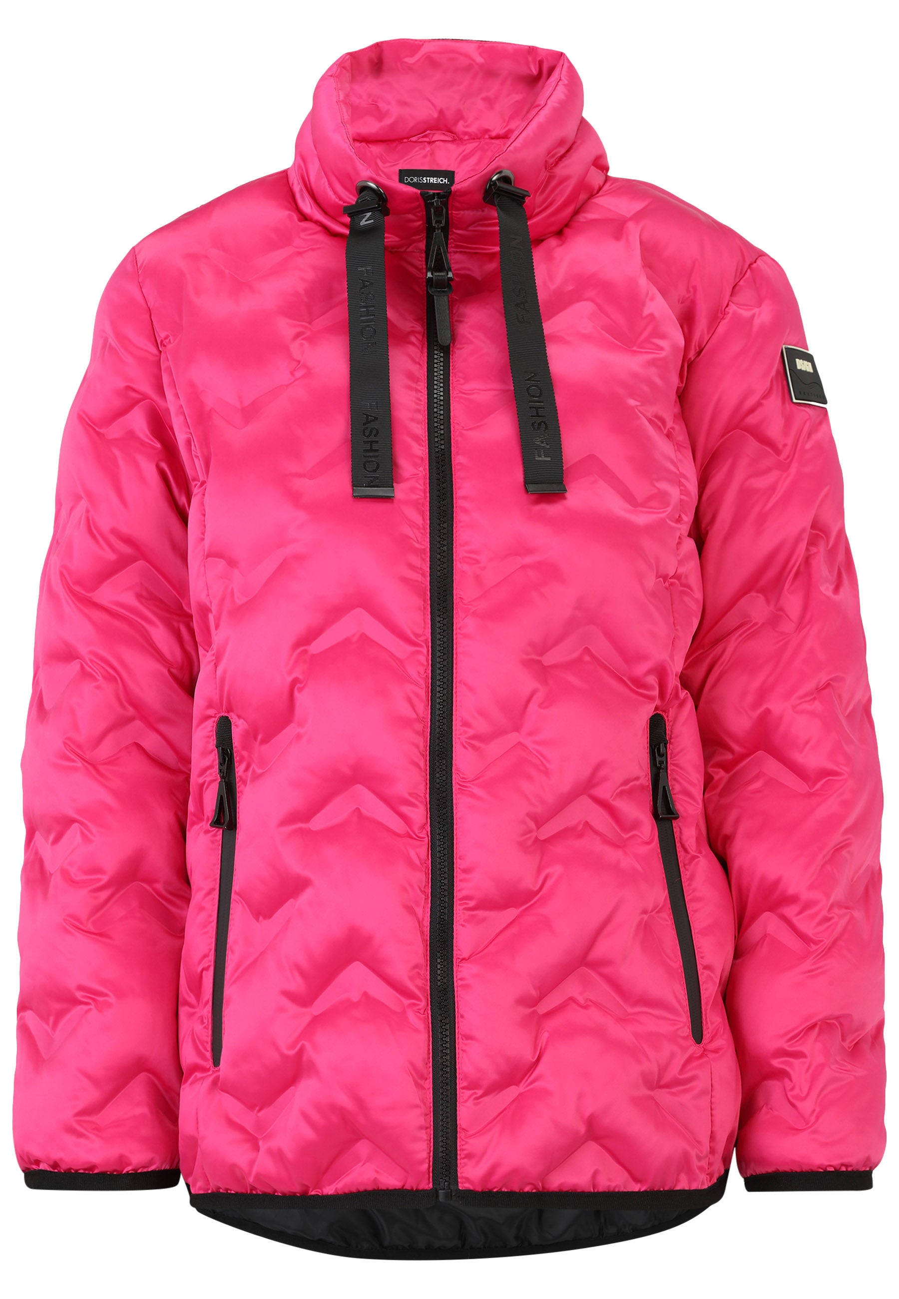 Steppjacke mit Stehkragen - 42-Pink - Pink