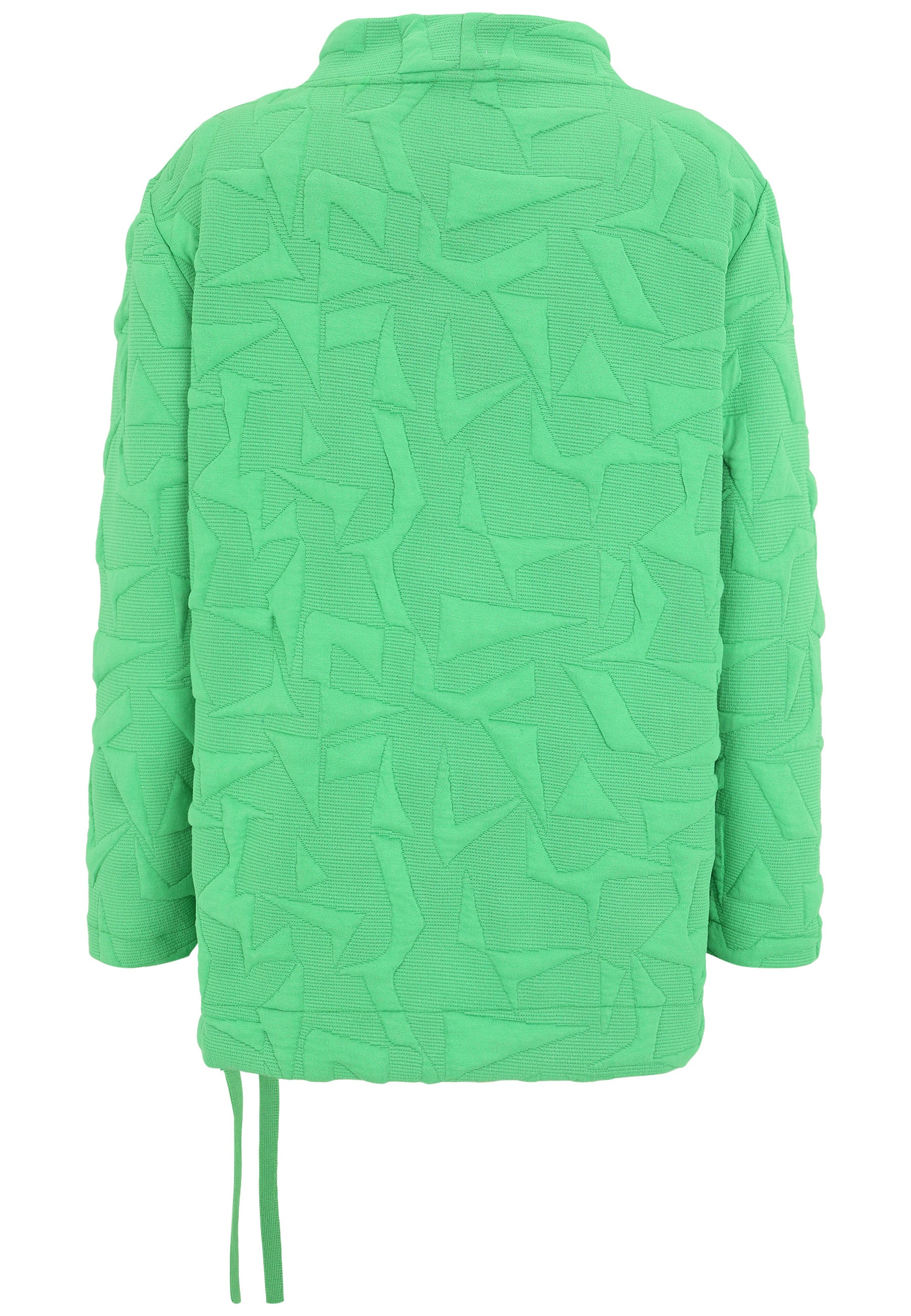 Sweatshirt mit Stehkragen - 74-Gras - Grün