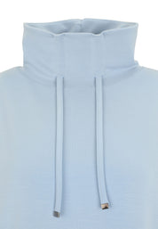 Sweatshirt aus Modal-Mix - 58-Hellblau - Blau