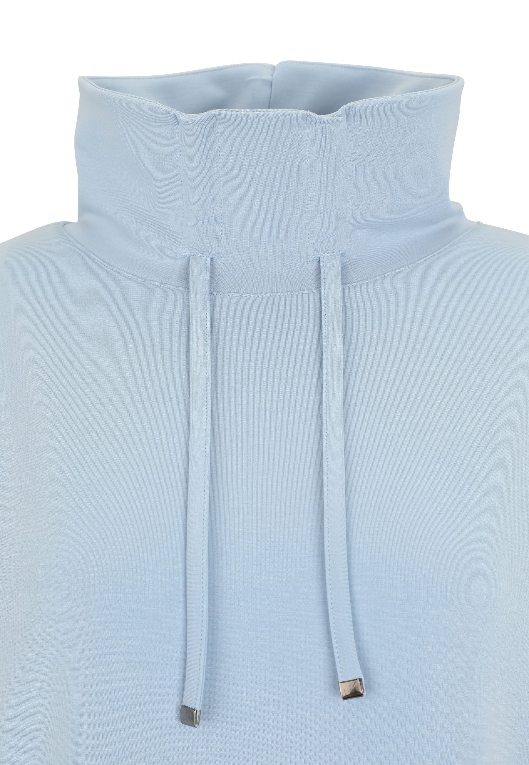 Sweatshirt aus Modal-Mix - 58-Hellblau - Blau